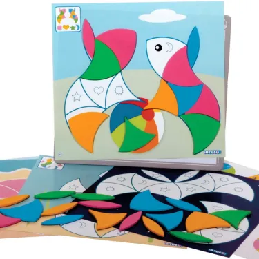 IOTOBO 3+ Classic - jeu de mosaïque magnétique SEPP jeux