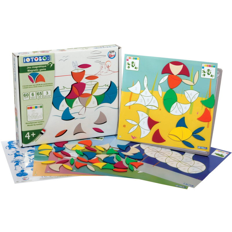 Inzebox Zanimals, jeu magnétique DJECO 3088