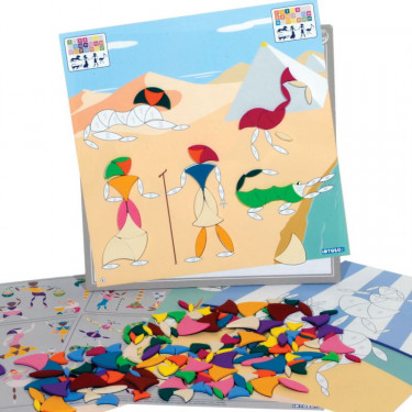 IOTOBO 6+ Maxi - jeu de mosaïque magnétique SEPP jeux