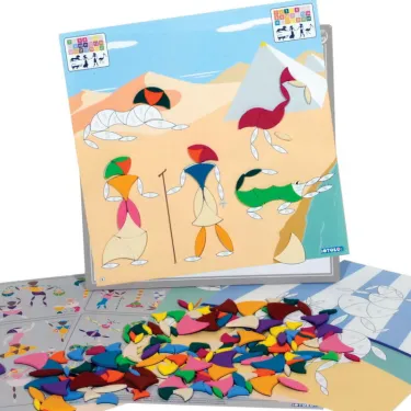IOTOBO 6+ Maxi - jeu de mosaïque magnétique SEPP jeux