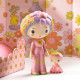 Rose Tinyroom, chambre pour figurine tinyly de Djeco 6963