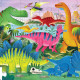 "Le Monde des dinosaures" Puzzle 36 pcs CROCODILE CREEK