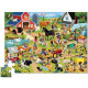 Puzzle Une journée à la ferme 48 pcs CROCODILE CREEK