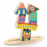 Ze Stakaboom, jeu de construction en bois DJECO 6438