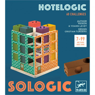 HOTELOGIC Jeu Sologic de DJECO 8586