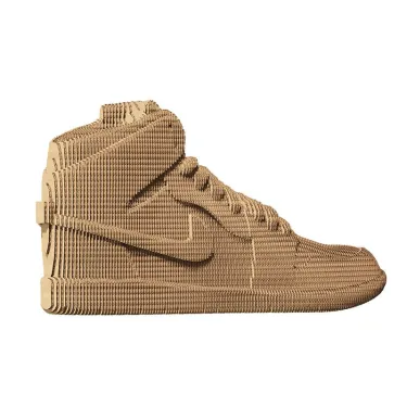 Puzzle sculpture 3D en carton - Sneaker - Cartonic