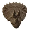 Trophée mural décoratif - Sculpture 3D en carton - Tricératops - Wall puzzle Cartonic