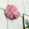 Trophée mural décoratif - Sculpture 3D en carton - Lion - Wall puzzle Cartonic