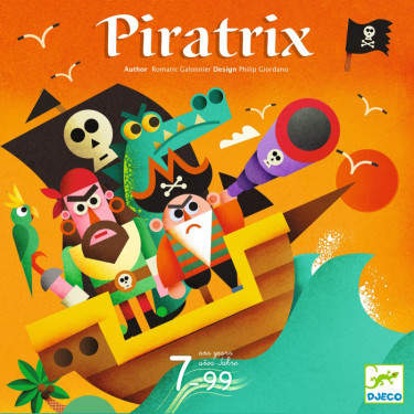 Piratrix, jeu de stratégie DJECO 0802