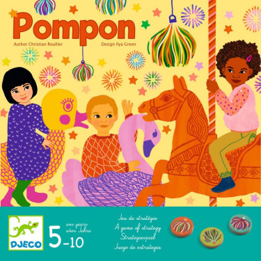 Pompon, jeu de société DJECO 0804