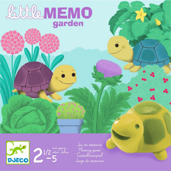 Little Mémo Garden, jeu de mémoire DJECO 8559