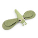 Doudou hochet "Libellule" en coton bio - Myum - The veggy toys