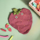 Doudou "Fraise" en coton bio - Myum - The veggy toys
