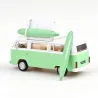 Volkswagen Combi T2b Camper Van 1973 vert Norev 1-43ème