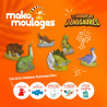 Box animation anniversaire Mako Moulages "Monde des Dinosaures" 39077