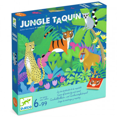 Jungle Taquin, jeu de société DJECO 0800