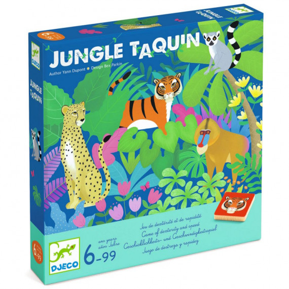 Jungle Taquin, jeu de société DJECO 0800