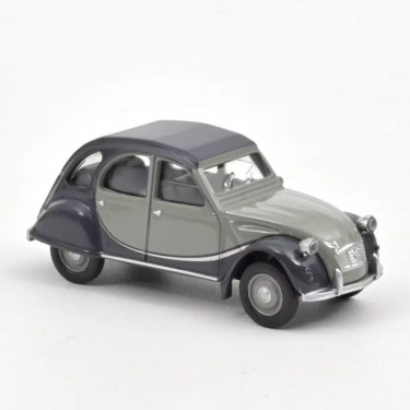 Voiture miniature Citroën 2CV A 1950 - Gris - Echelle 1/18ème