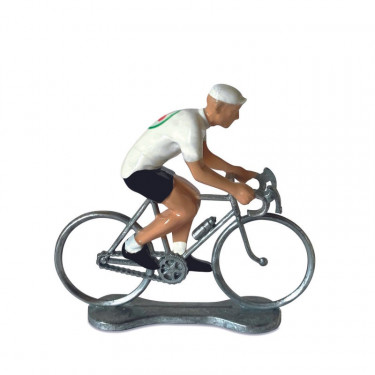 Figurine cycliste maillot Basque _ Bernard & Eddy
