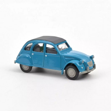 Citroën 2CV 1976 - Bleu Pétrel 1/54 - NOREV origines