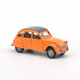 Citroën 2CV 1979 - Orange Mandarine 1/54 - NOREV origines