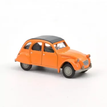 Citroën 2CV 1979 - Orange Mandarine 1/54 - NOREV origines