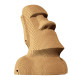 Puzzle sculpture 3D en carton - Statue Moaï Ile de Pâques - Cartonic