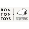 Peluche Snoopy en tissu éponge crème - 17cm