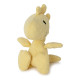 Peluche Woodstock en tissu matelassé jaune - 15cm en boîte cadeau