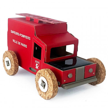 Autogami Camion de pompiers de Paris, voiture solaire