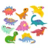 10 puzzles duo "Dinos" DJECO 8263