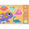 10 puzzles duo "Dinos" DJECO 8263