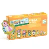 8 puzzles duo "Grands et petits à la ferme" DJECO 8266
