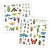 Stickers métallisés "Microcosmos" Djeco 9282