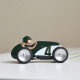 Racing Car Verte, voiture Baghera verte et blanche N°4 - 484