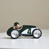 Racing Car Verte, voiture Baghera verte et blanche N°4 - 484