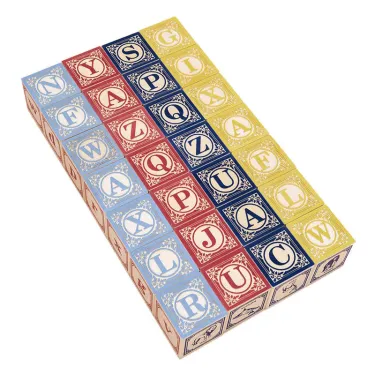 Cubes alphabet Uncle Goose