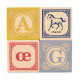 Cubes alphabet Uncle Goose