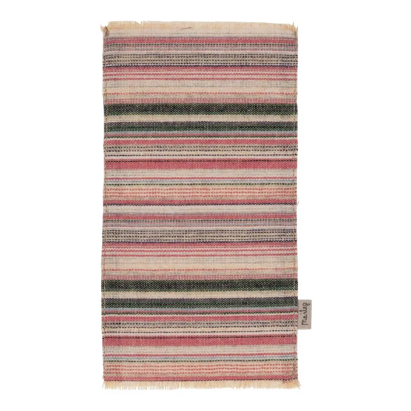 Tapis miniature rayé Maileg