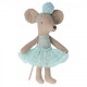 Petite souris danseuse ballerine Maileg - vert menthe