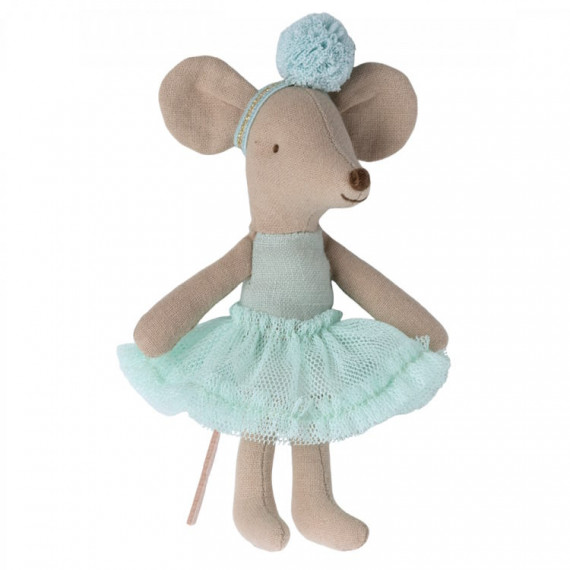 Petite souris danseuse ballerine Maileg - vert menthe