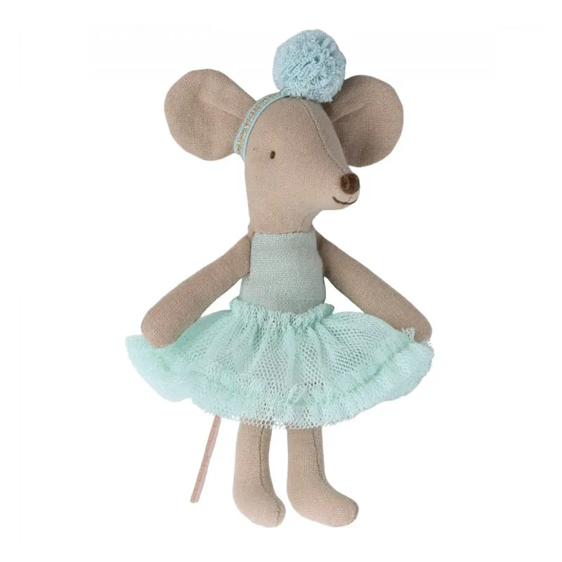 Petite souris danseuse ballerine Maileg - vert menthe