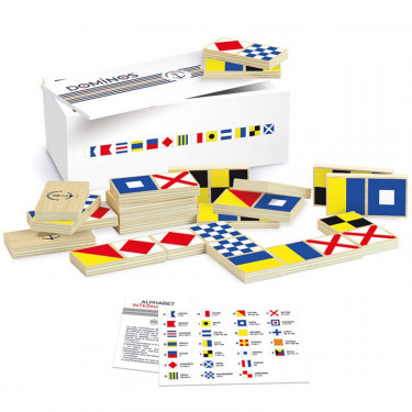 Jeu de dominos Marine Nationale x Vilac 9311