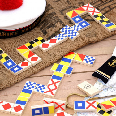 Jeu de dominos Marine Nationale x Vilac 9311