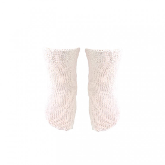 Chaussettes blanches pour poupée Petitcollin de 36 à 48 cm