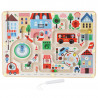 Labyrinthe magnétique "Ma petite ville" - Ingela P. Arrhenius pour VILAC 7628