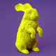 Puzzle sculpture 3D en carton - Lapin - Cartonic