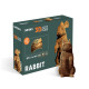 Puzzle sculpture 3D en carton - Lapin - Cartonic