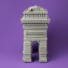 Puzzle sculpture 3D en carton - Arc de triomphe - Cartonic