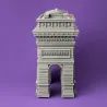 Puzzle sculpture 3D en carton - Arc de triomphe - Cartonic